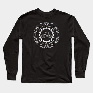 Stay in your lane Biker Long Sleeve T-Shirt